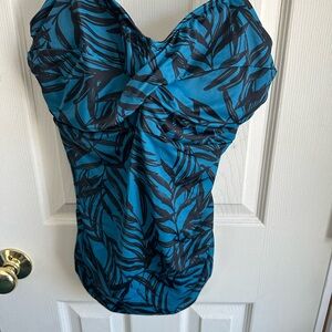 Fantasie Black and Blue Swimsuit